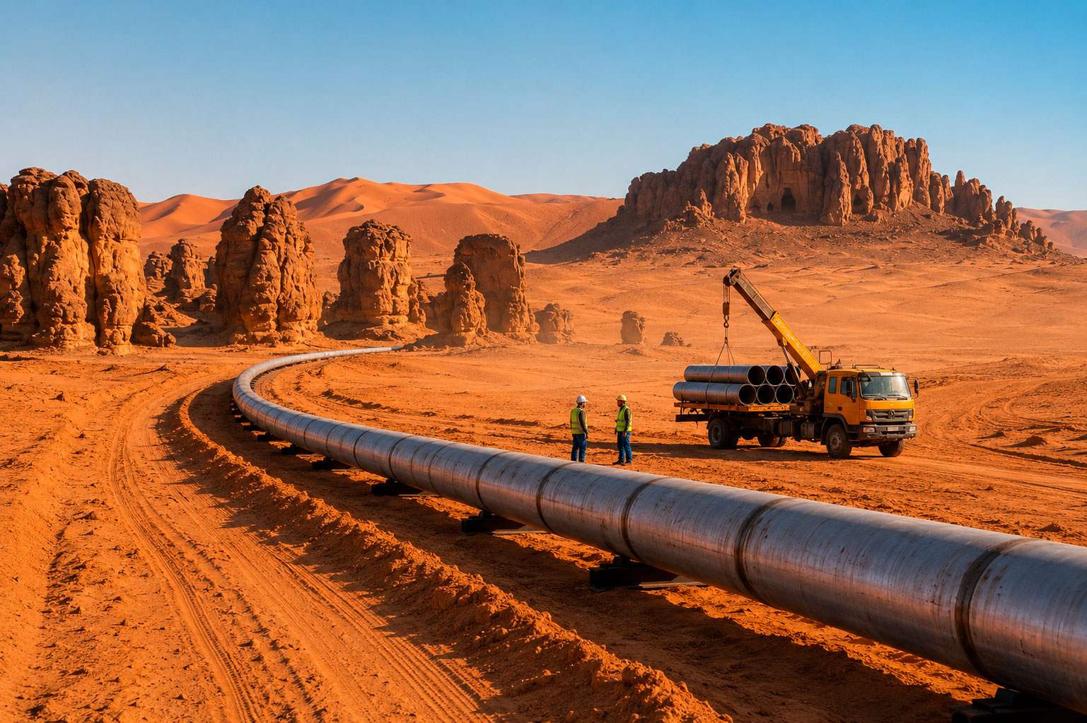 EU LOOKS SOUTH FOR GAS - BUT AFRICA’S PIPELINES NEED TIME