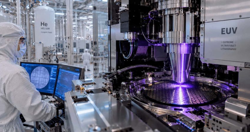 THE INVISIBLE GAS POWERING THE AI BOOM IS RUNNING SHORT